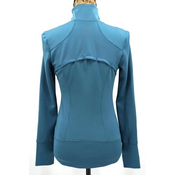 Apana Jacket Women Extra Small XS Blue Zipper Pockets Activewear‎ Long Sleeve - Picture 2 of 11